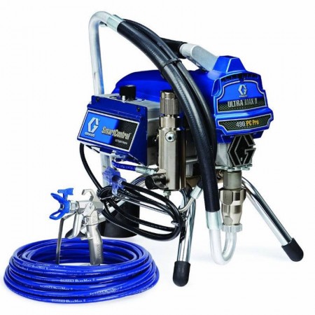 Pumpworks rents the Graco Ultra Max II Pro paint sprayer